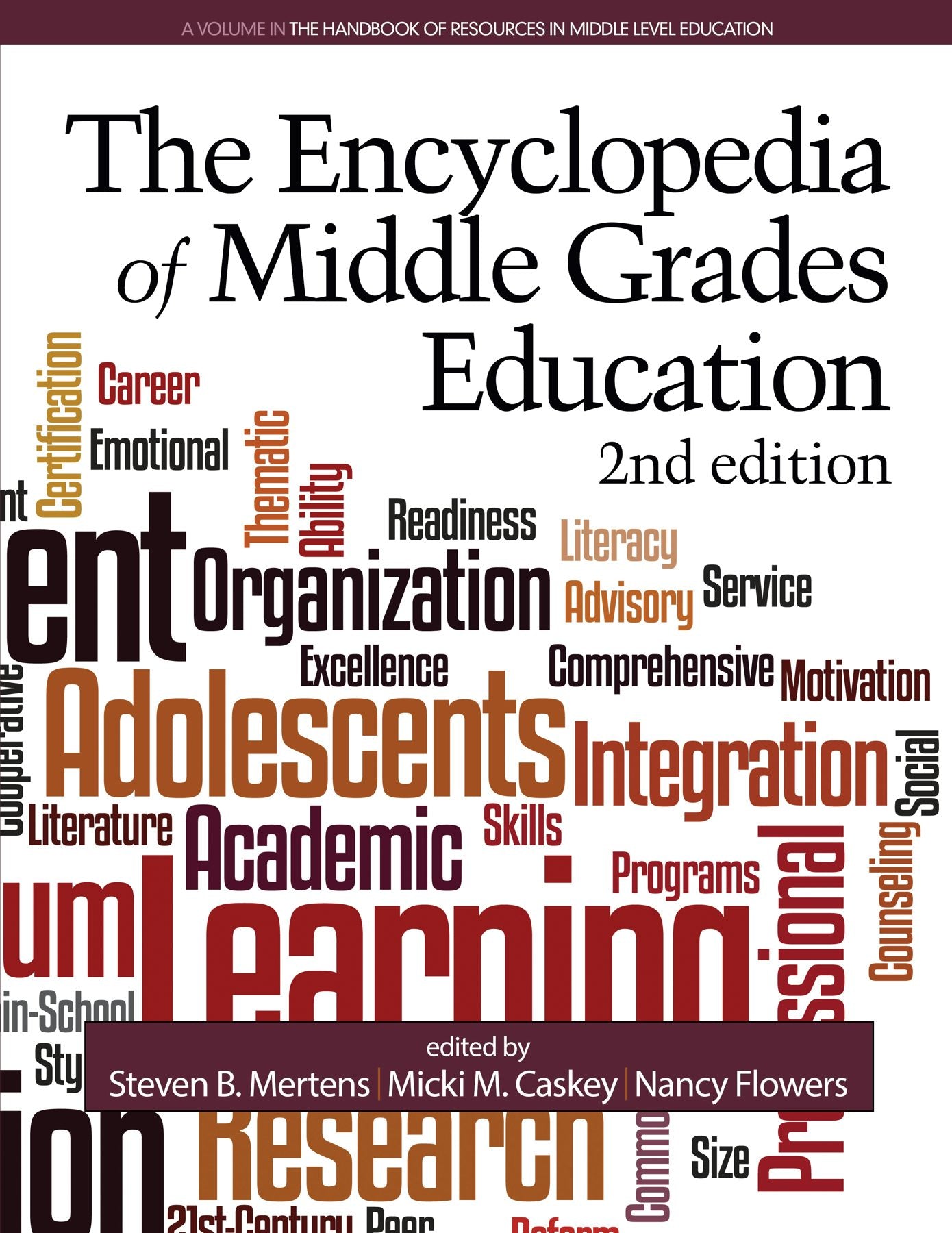Book cover image for The Encyclopedia of Middle Grades Education ISBN: 9781681235707