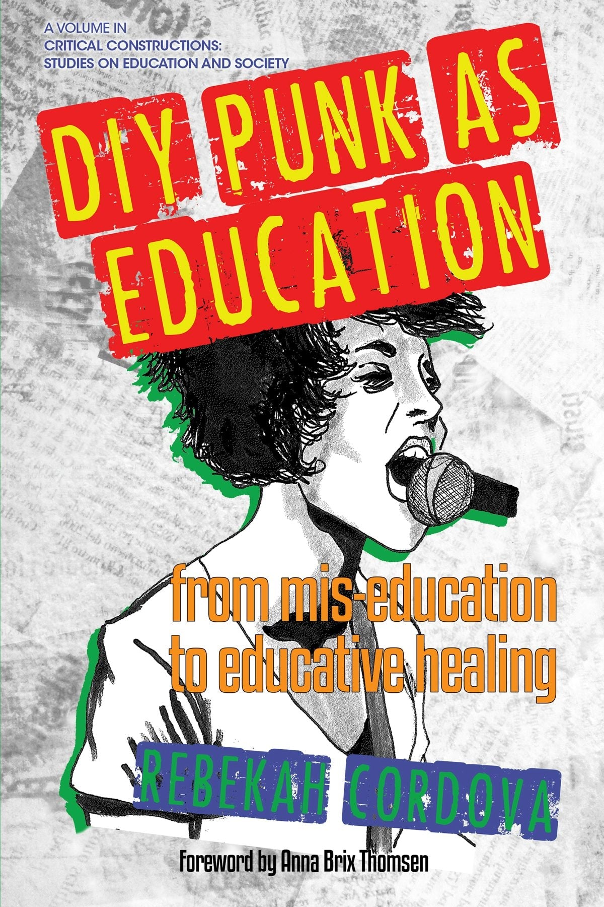 Book cover image for DIY Punk as Education ISBN: 9781681235752