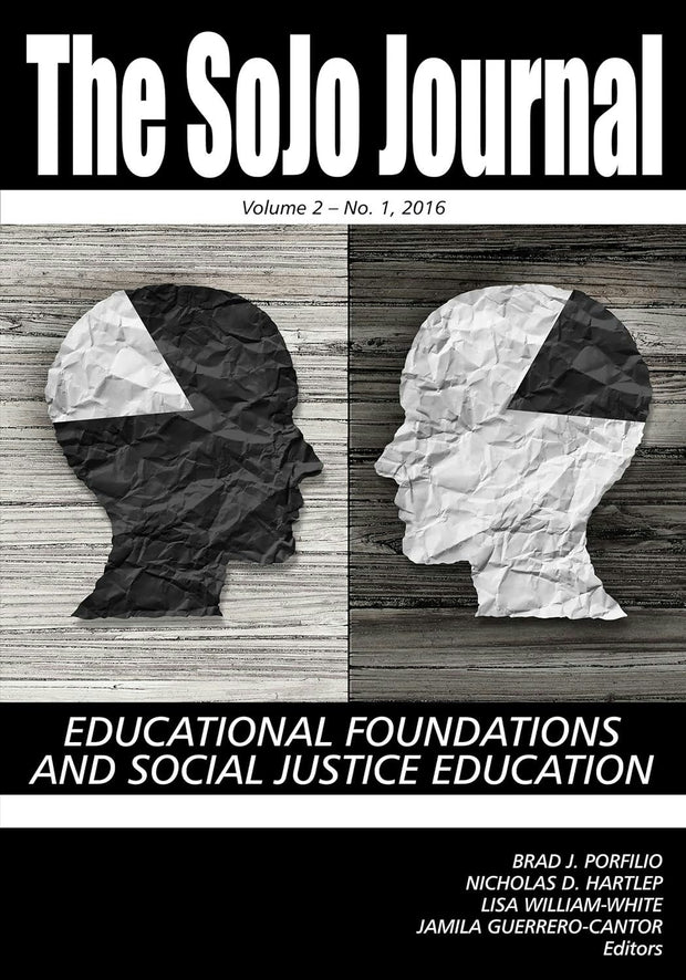 Cover image for SoJo Journal Vol 2 Issue 1, isbn: 9781681238128