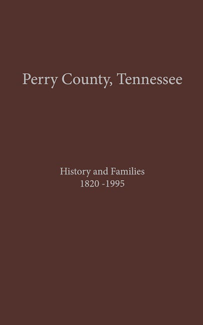 Book cover image for Perry County, TN Volume 1 ISBN: 9781681622095
