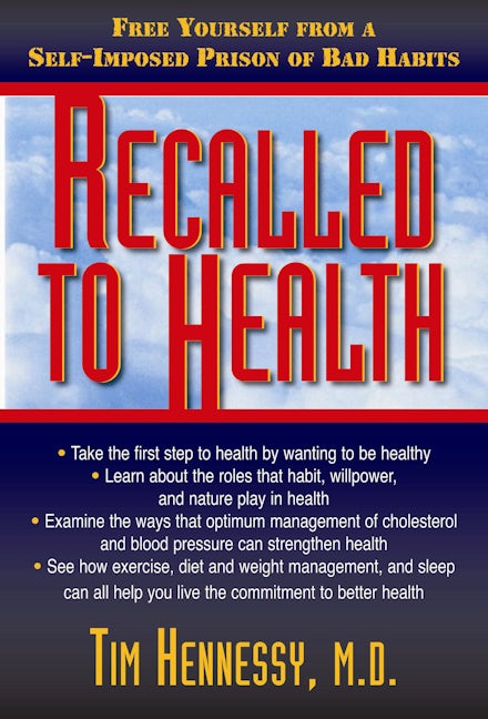 Book cover image for Recalled to Health ISBN: 9781681627755