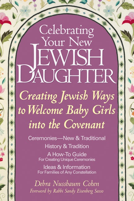 Book cover image for Celebrating Your New Jewish Daughter ISBN: 9781683360063