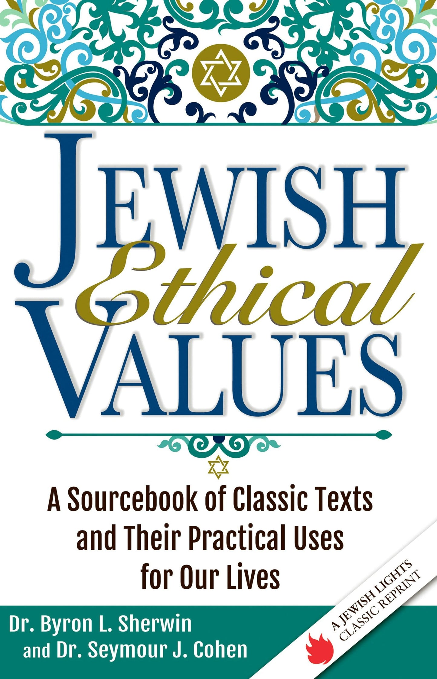 Book cover image for Jewish Ethical Values ISBN: 9781683361428