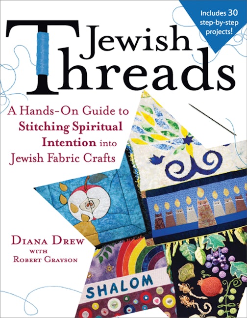 Book cover image for Jewish Threads ISBN: 9781683361534