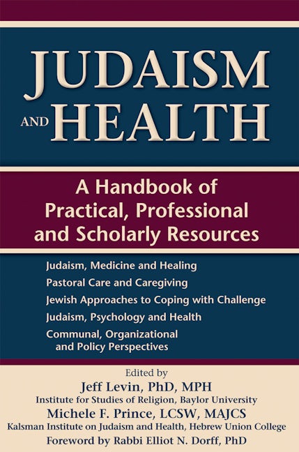 Book cover image for Judaism and Health ISBN: 9781683361602