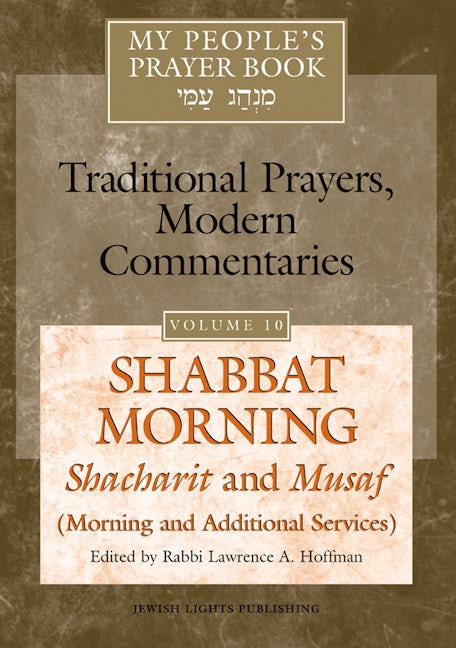Book cover image for My People's Prayer Book Vol 10 ISBN: 9781683362074