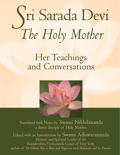 Book cover image for Sri Sarada Devi, The Holy Mother ISBN: 9781683363194