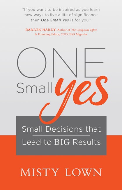 Book cover image for One Small Yes ISBN: 9781683502722