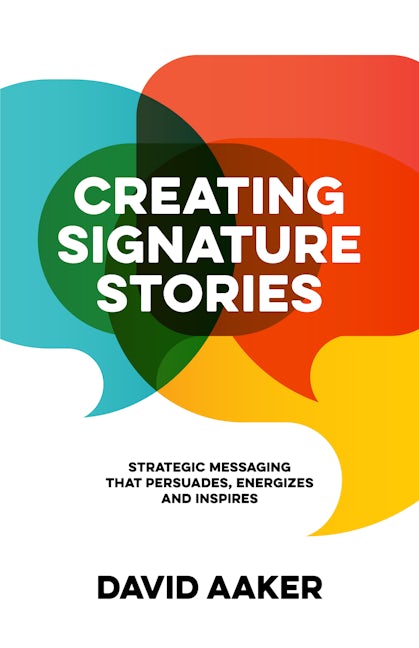 Book cover image for Creating Signature Stories ISBN: 9781683506119