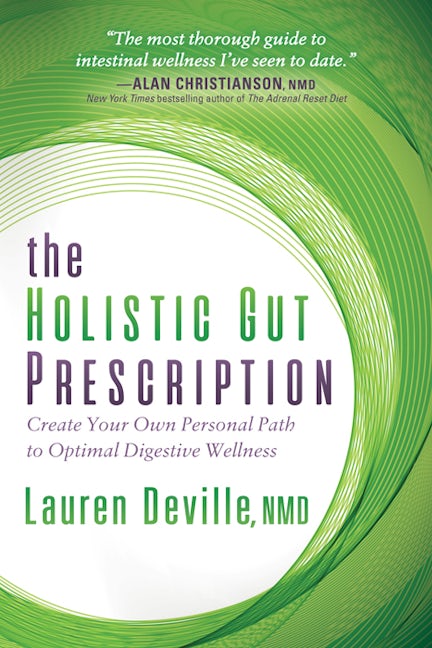 Book cover image for The Holistic Gut Prescription ISBN: 9781683506676