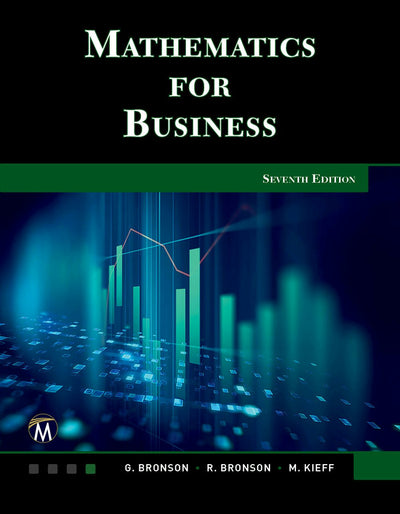 Cover image for Mathematics for Business, isbn: 9781683927662