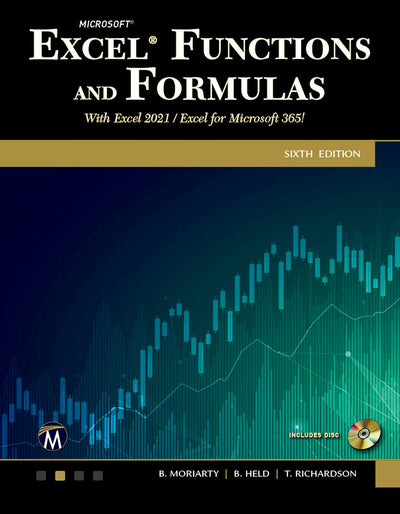 Cover image for Microsoft Excel Functions and Formulas, isbn: 9781683928539