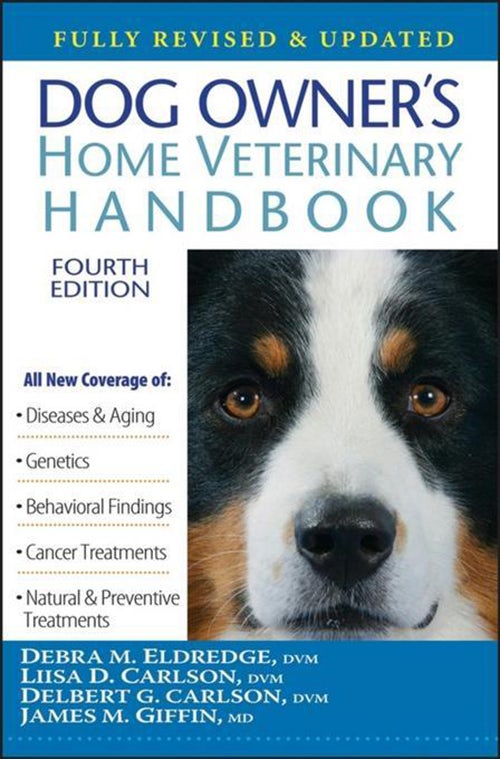 Book cover image for Dog Owner's Home Veterinary Handbook ISBN: 9781684424900