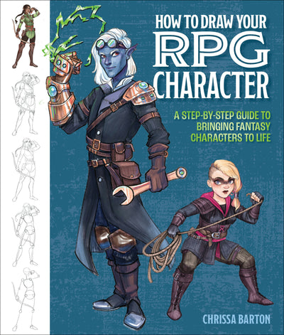 Cover image for How to Draw Your RPG Character, isbn: 9781684620746
