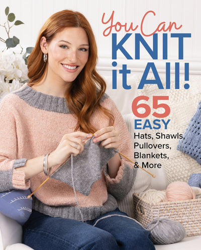 Cover image for You Can Knit It All, isbn: 9781684620791