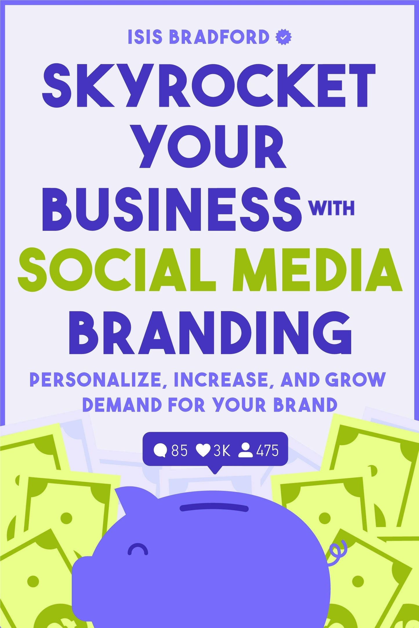Book cover image for Skyrocket Your Business with Social Media Branding ISBN: 9781684811618