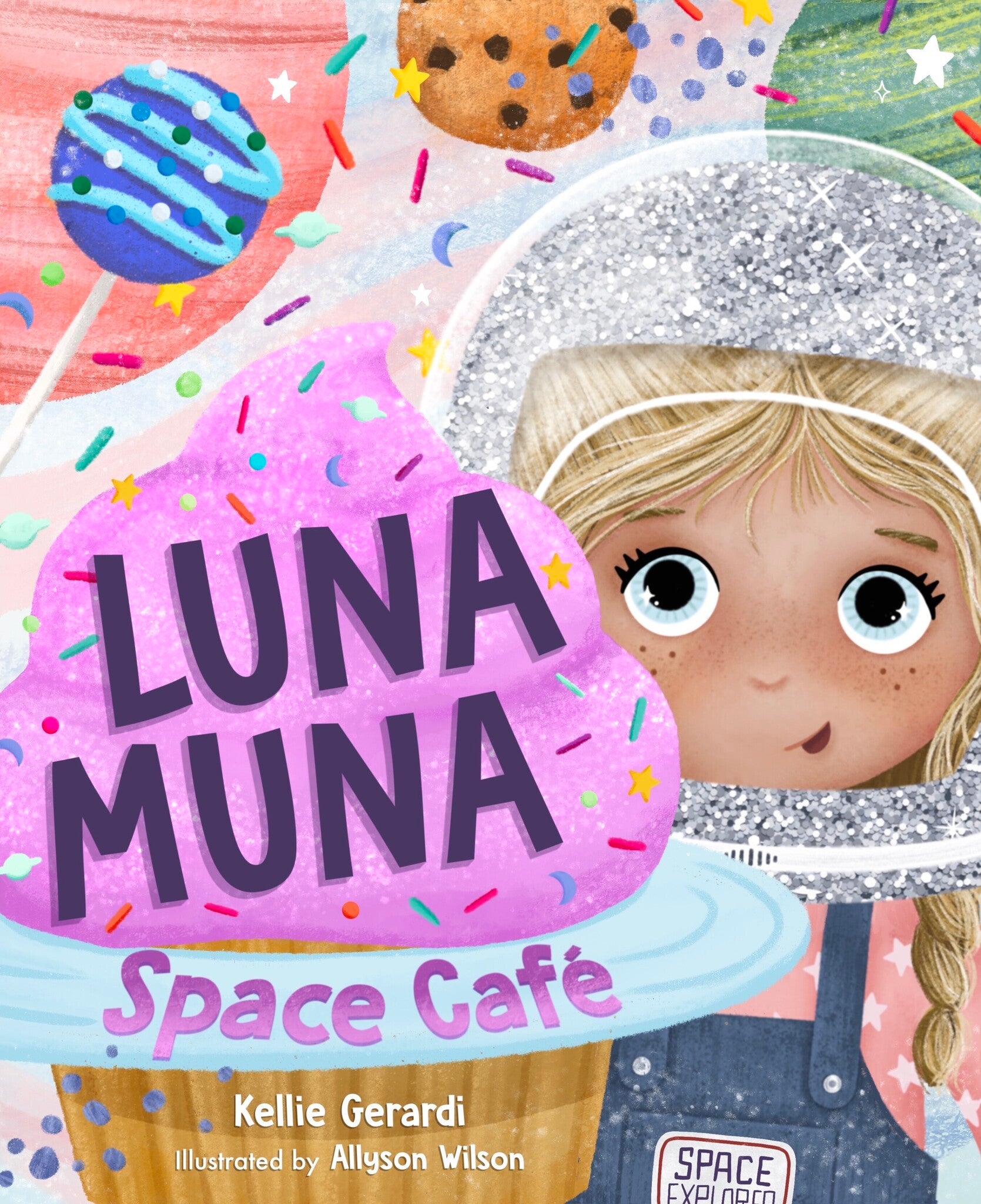 Cover image for Luna Muna: Space Café ISBN 9781684812370