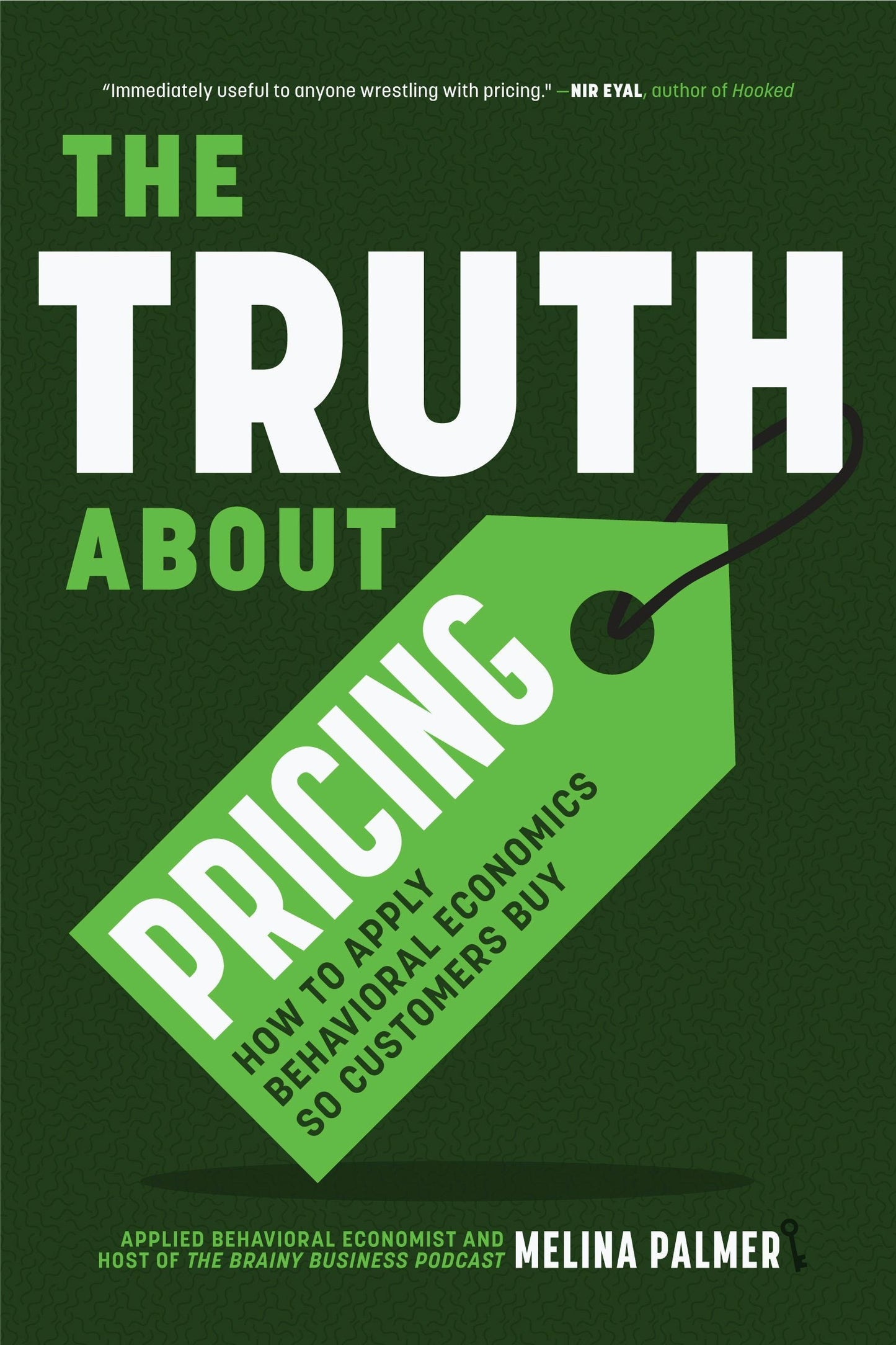 Book cover image for The Truth About Pricing ISBN: 9781684813438