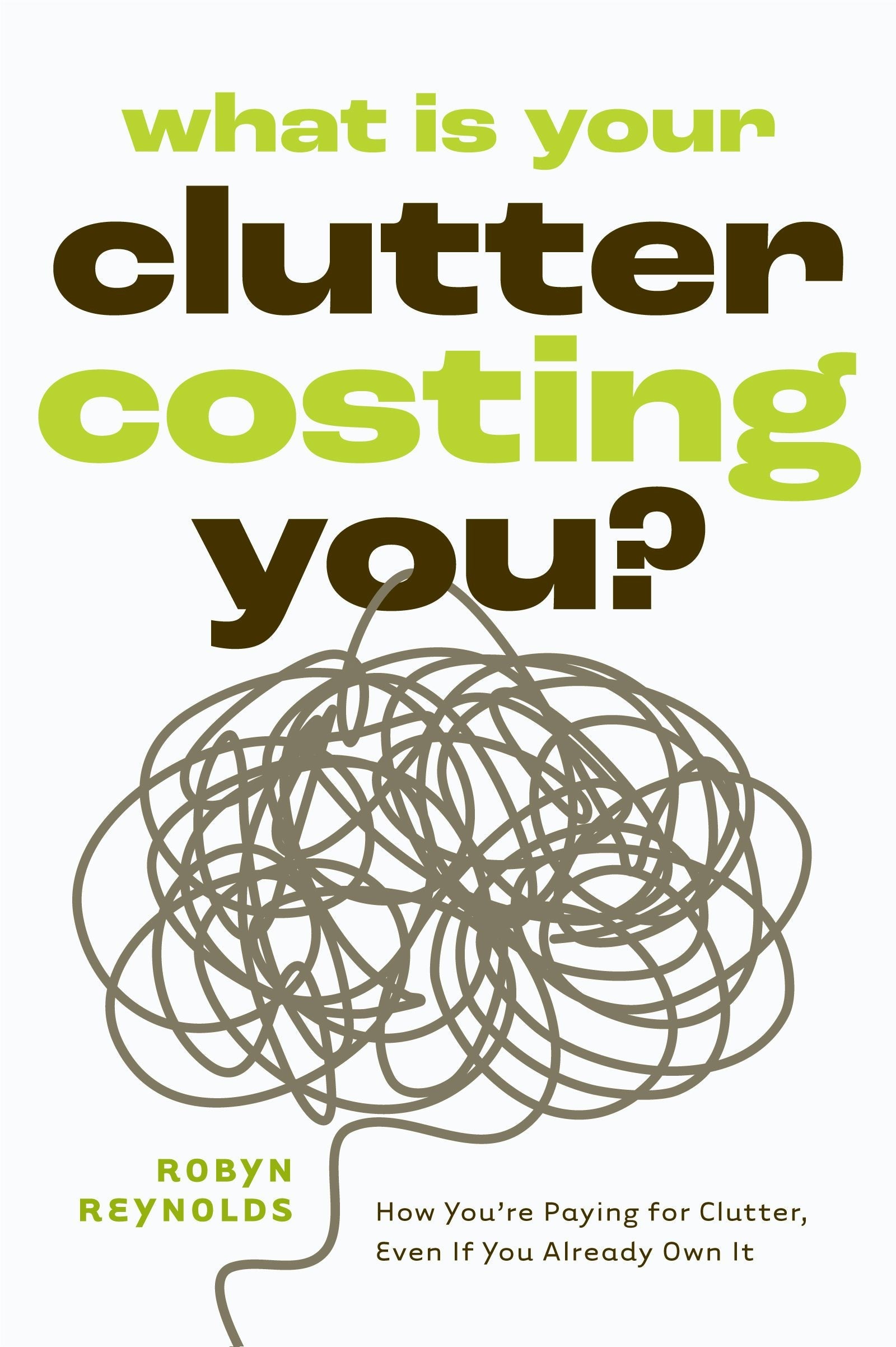 Book cover image for What Is Your Clutter Costing You? ISBN: 9781684818242