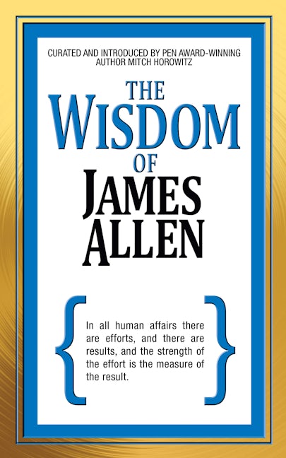 Book cover image for The Wisdom of James Allen ISBN: 9781722501488