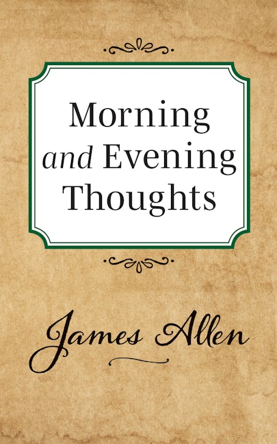 Book cover image for Morning and Evening Thoughts ISBN: 9781722502409