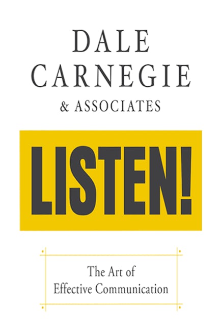 Book cover image for Listen!:  The Art of Effective Communication ISBN: 9781722510022
