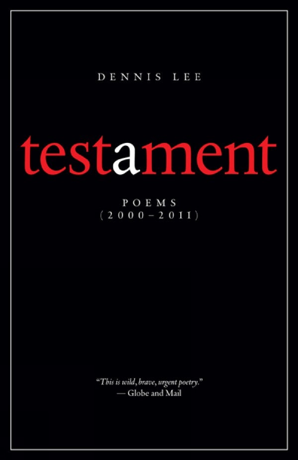 Cover image for Testament, isbn: 9781770891111