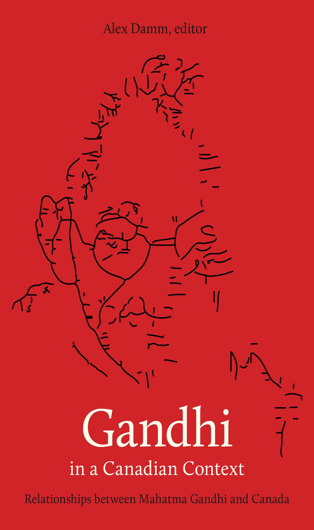 Book cover image for Gandhi in a Canadian Context ISBN: 9781771122351