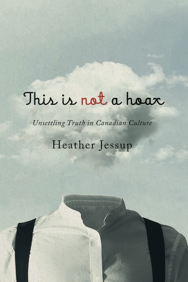 Cover image for This Is Not a Hoax ISBN 9781771127370