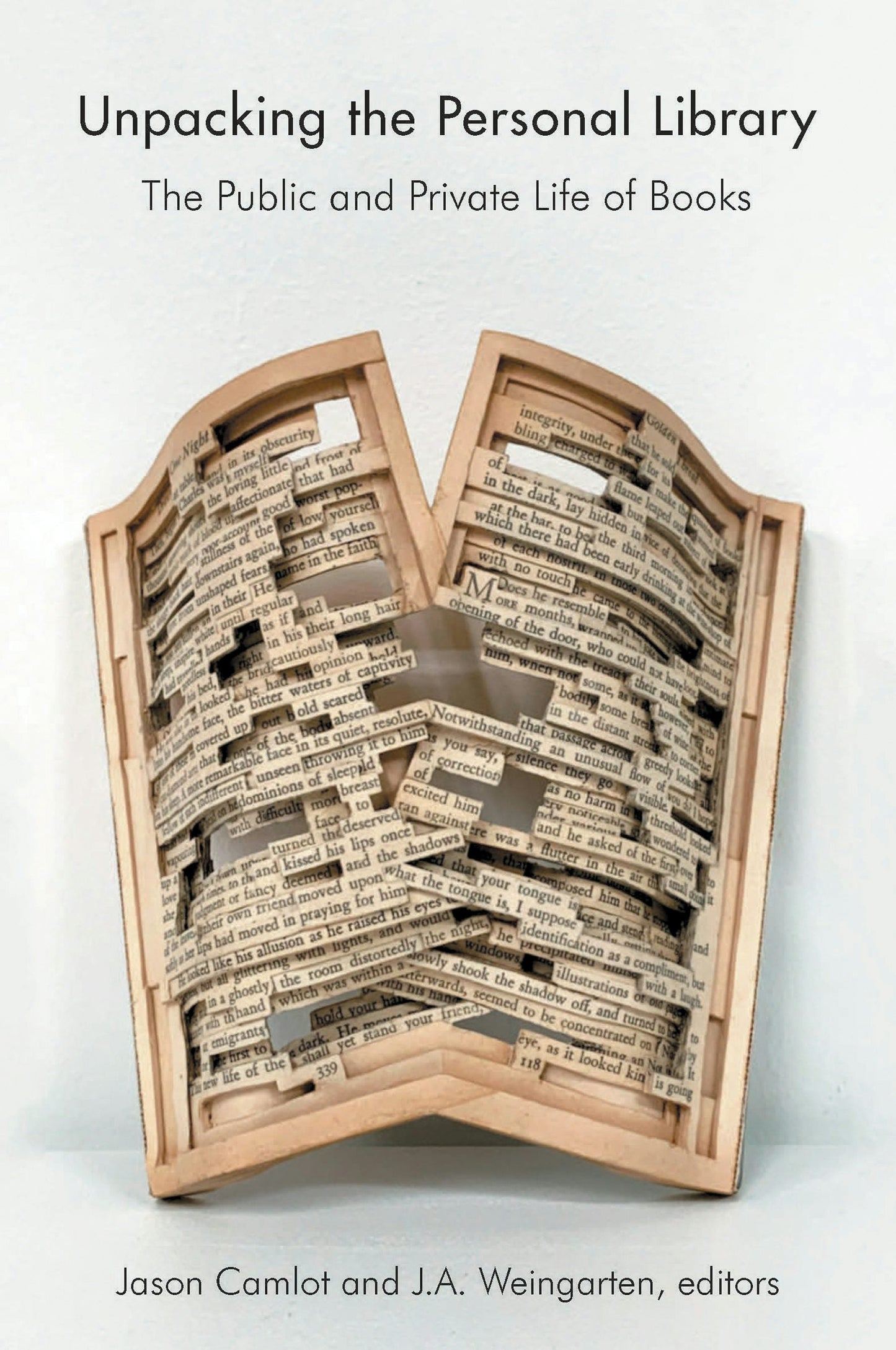 Cover image for Unpacking the Personal Library ISBN 9781771127141