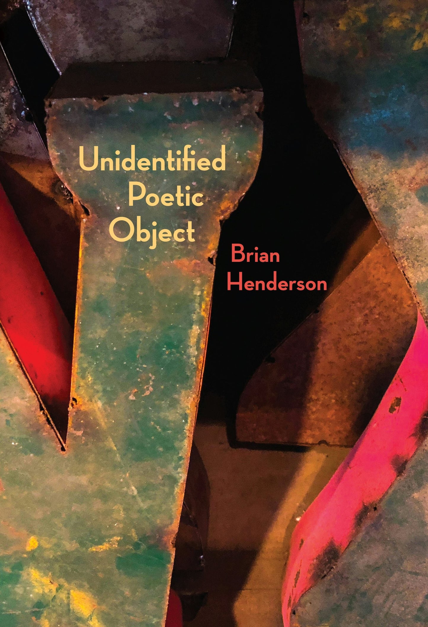 Book cover image for Unidentified Poetic Object ISBN: 9781771315005