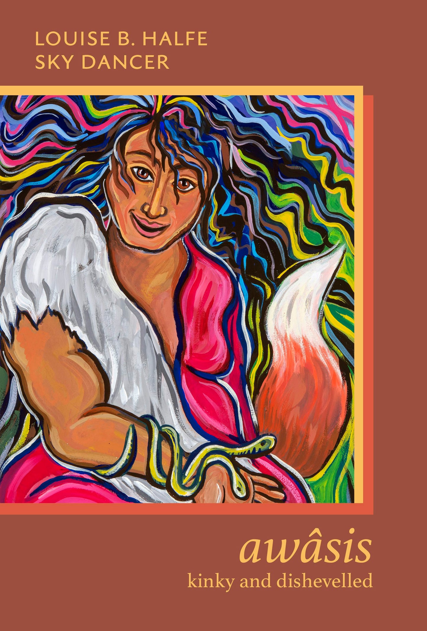 Book cover image for awâsis; kinky and dishevelled ISBN: 9781771315487
