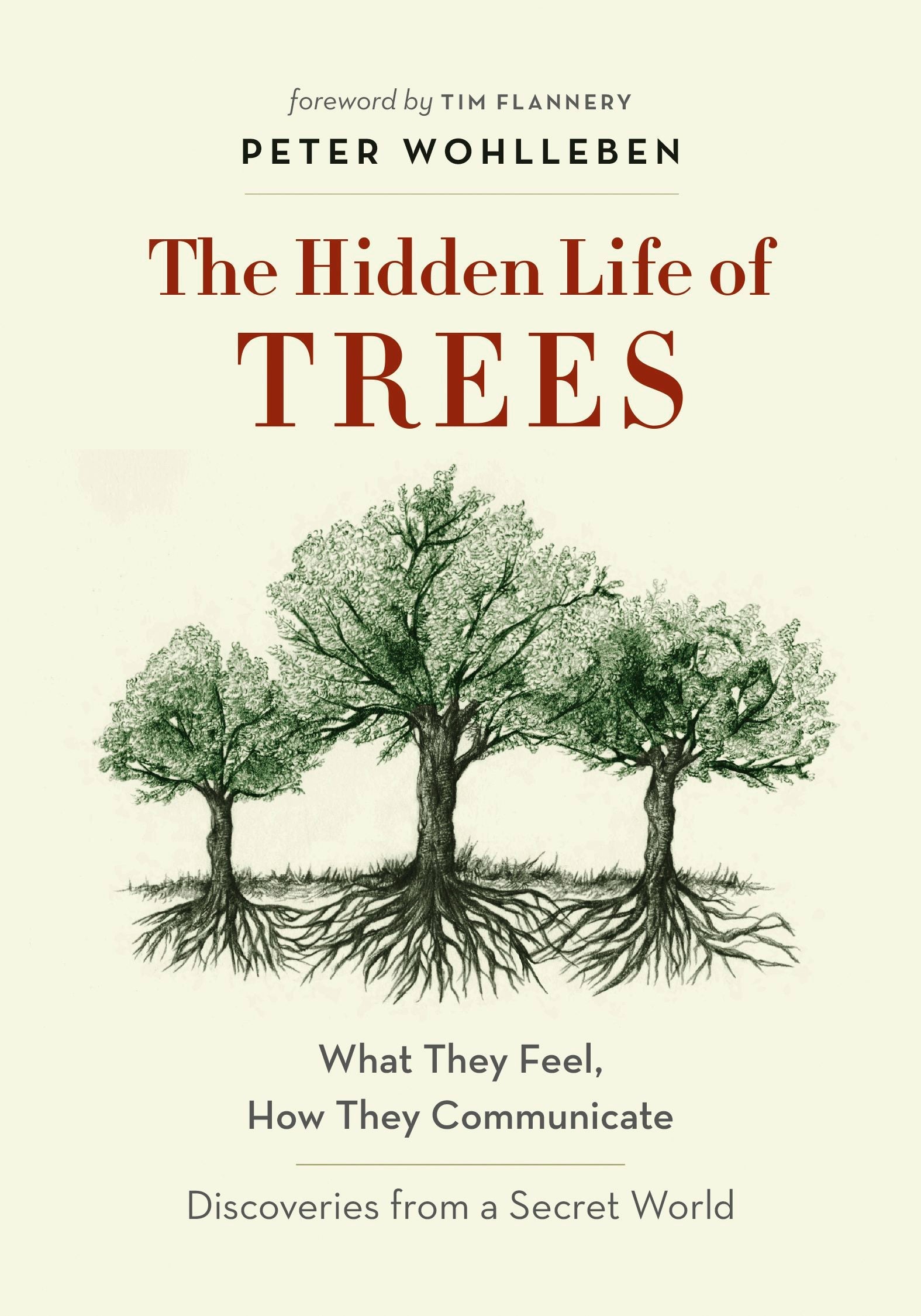 Book cover image for The Hidden Life of Trees ISBN: 9781771642491