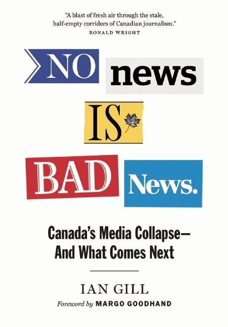 Book cover image for No News Is Bad News ISBN: 9781771642682