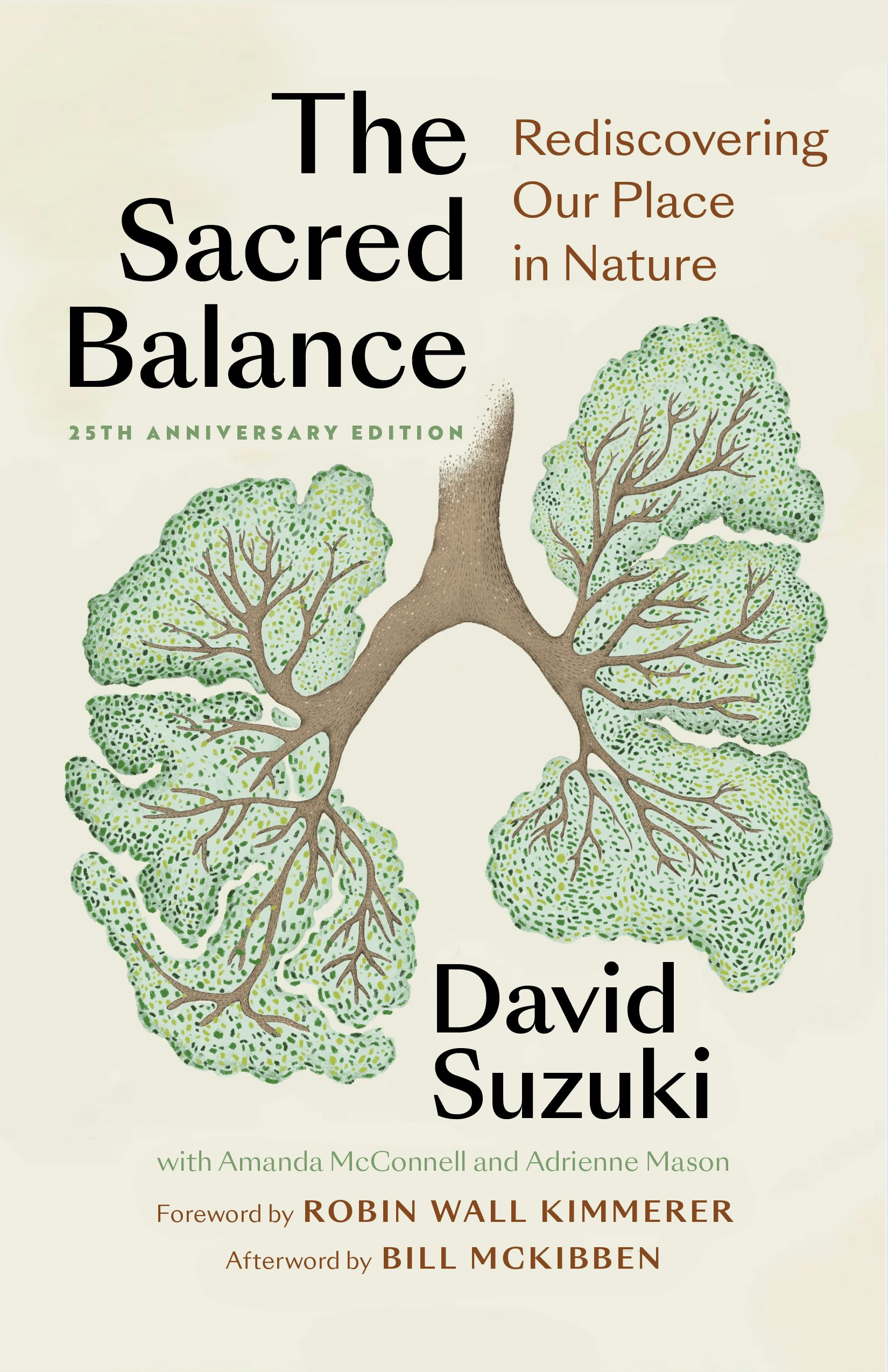 Book cover image for The Sacred Balance, 25th anniversary edition ISBN: 9781771649865