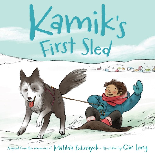 Book cover image for Kamik's First Sled ISBN: 9781772270204