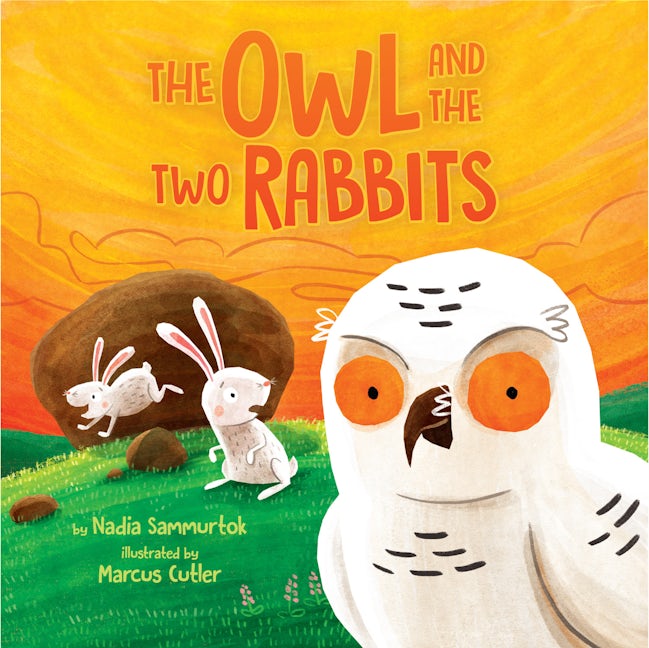 Book cover image for The Owl and the Two Rabbits ISBN: 9781772272369