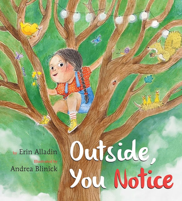Book cover image for Outside, You Notice ISBN: 9781772782783