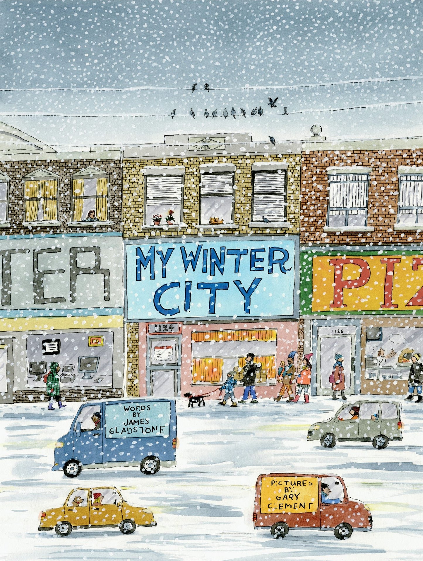 Book cover image for My Winter City ISBN: 9781773060101