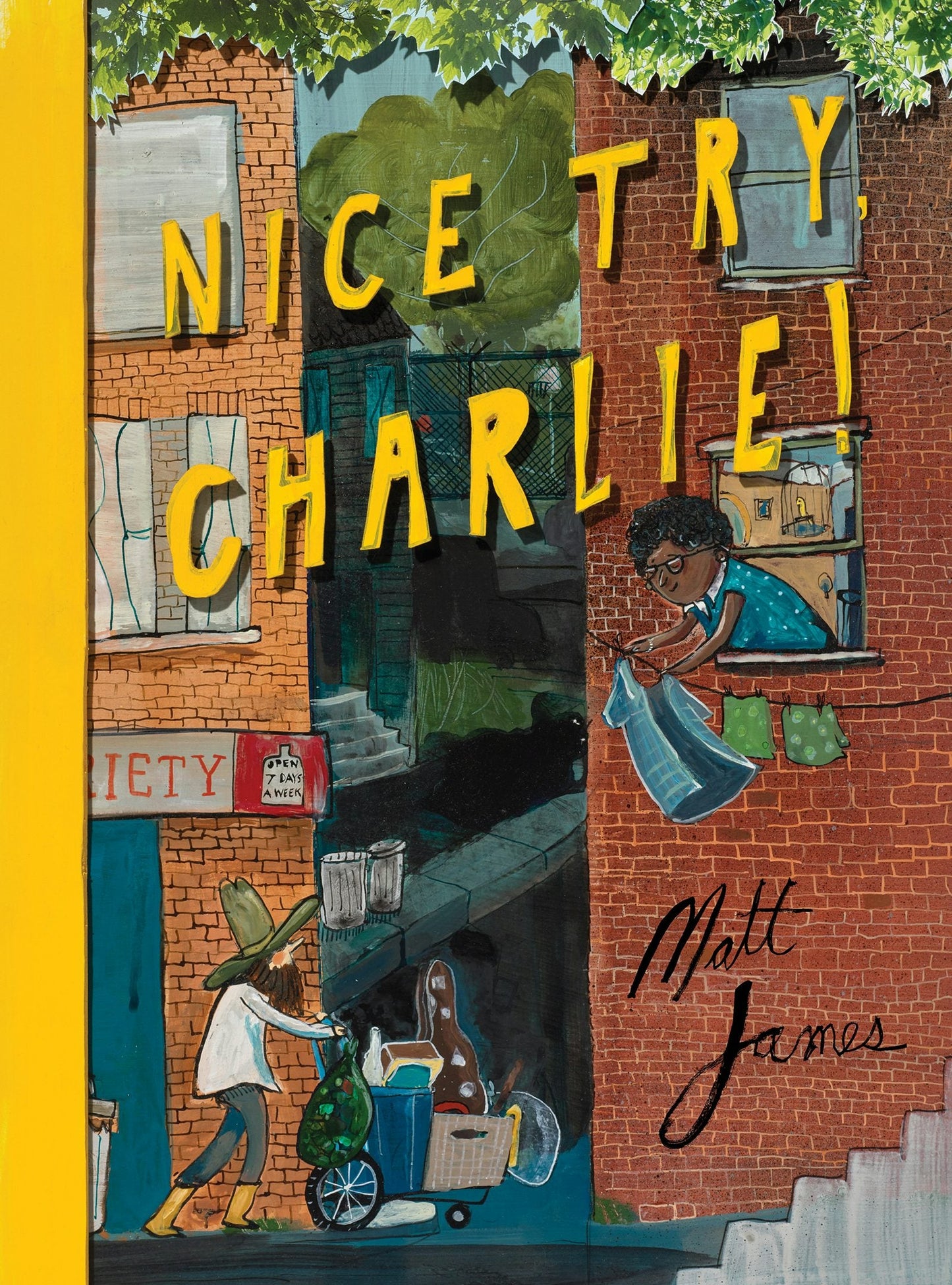 Book cover image for Nice Try, Charlie! ISBN: 9781773061801