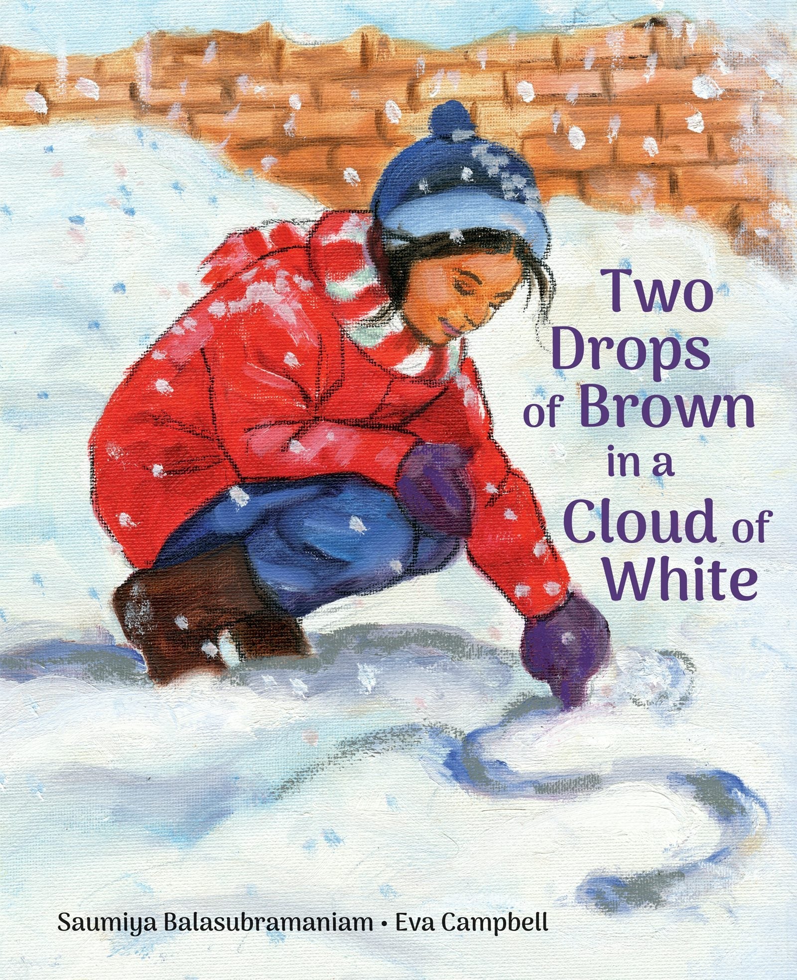 Book cover image for Two Drops of Brown in a Cloud of White ISBN: 9781773062587