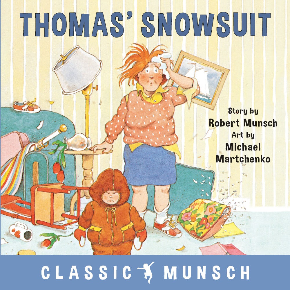 Book cover image for Thomas' Snowsuit ISBN: 9781773210384