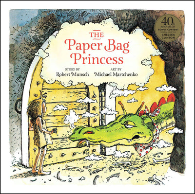 Cover image for The Paper Bag Princess 40th anniversary edition, isbn: 9781773213439