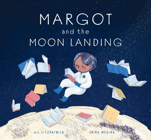 Cover image for Margot and the Moon Landing, isbn: 9781773213606