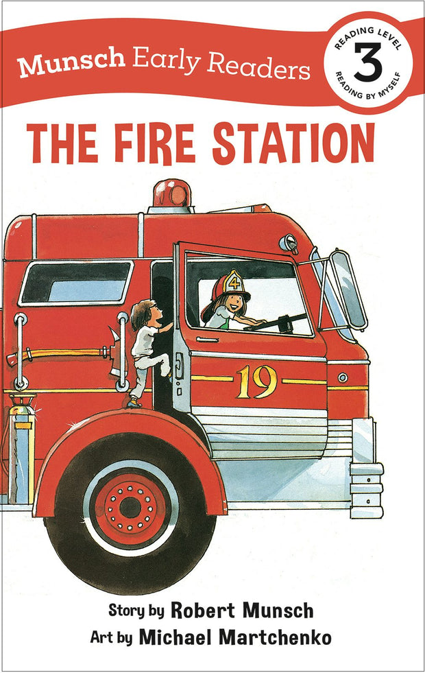 Cover image for The Fire Station Early Reader, isbn: 9781773216560