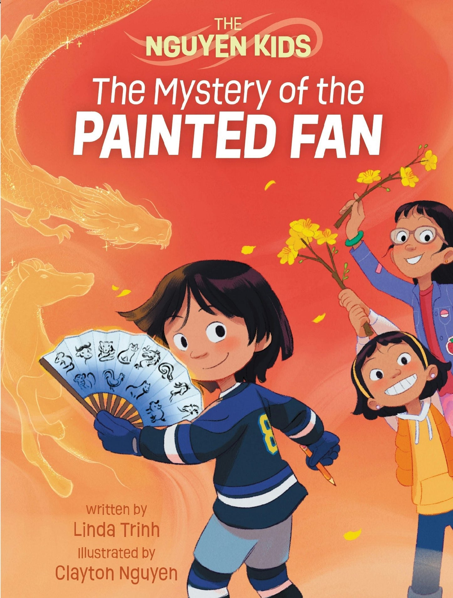 Book cover image for The Mystery of the Painted Fan ISBN: 9781773217710