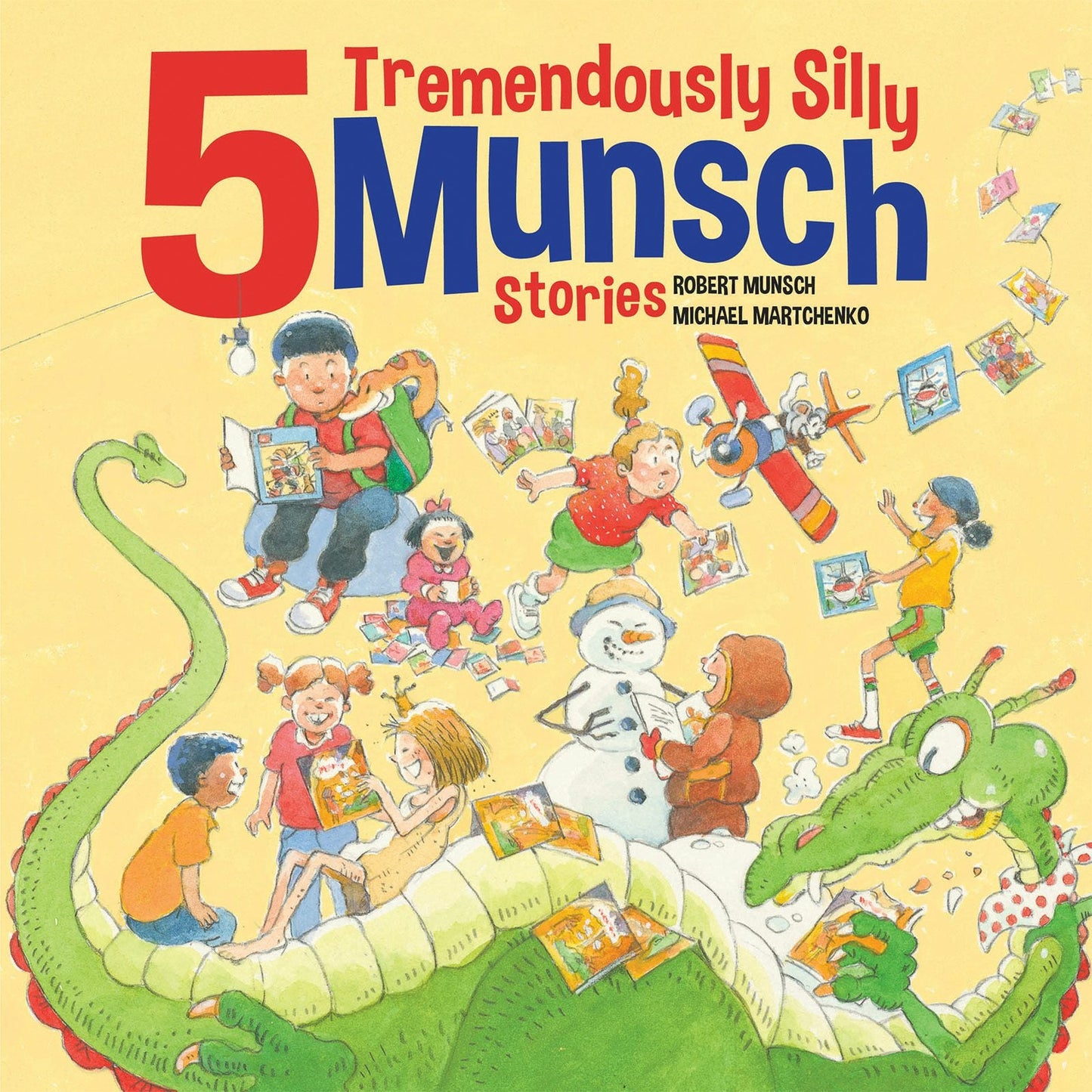 Book cover image for 5 Tremendously Silly Munsch Stories ISBN: 9781773218175