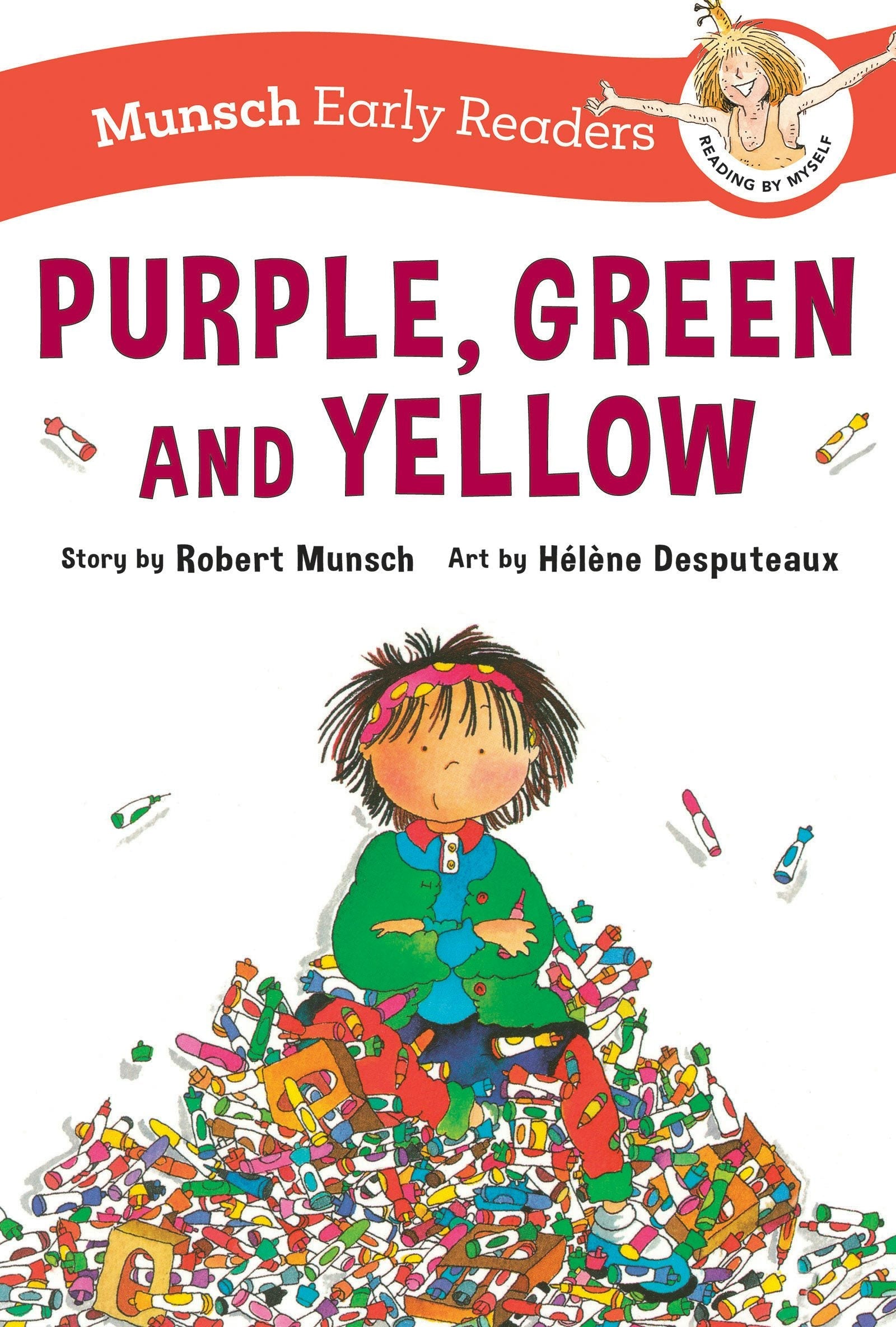 Book cover image for Purple, Green, and Yellow Early Reader ISBN: 9781773218724