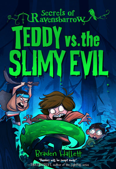 Cover image for Teddy vs. the Slimy Evil, isbn: 9781773219134
