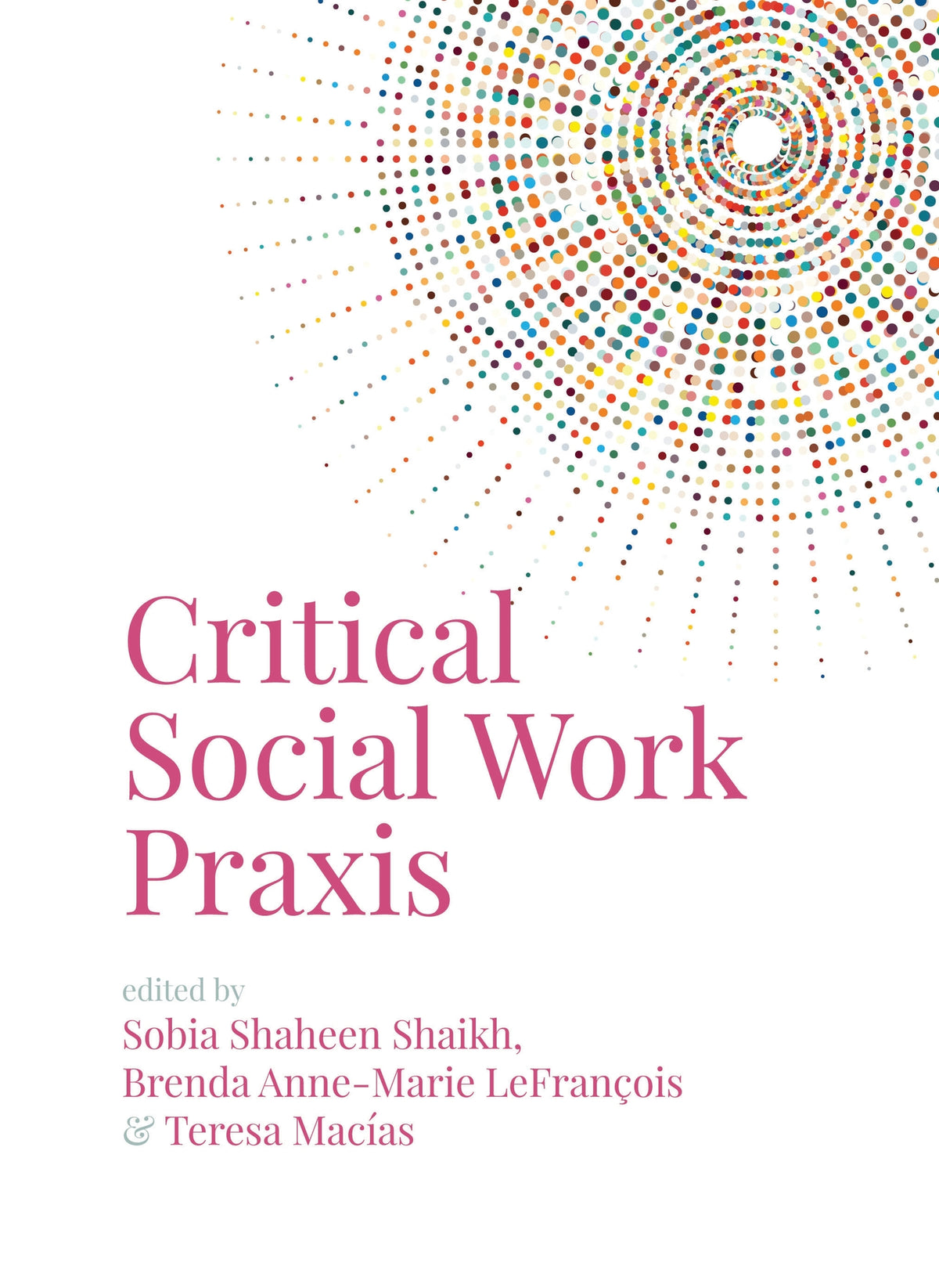 Cover image for Critical Social Work Praxis ISBN 9781773631912